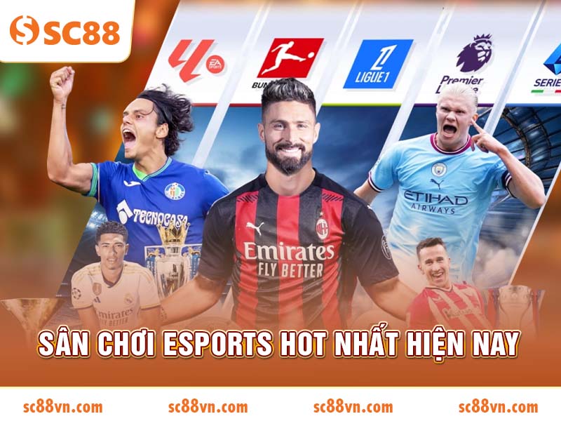 Sân chơi Esports hot nhất hiện nay